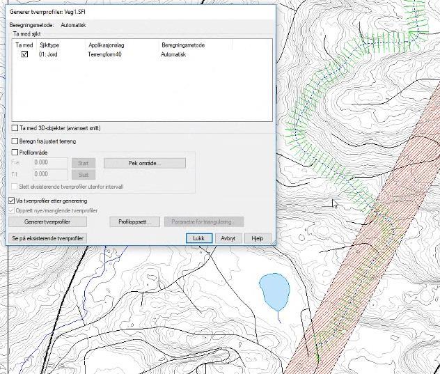 3D REGULERINGSPLAN MED GROVPROSJEKTERTE VEIER OG INNMONTERING AV STILISERTE 3D BYGG.