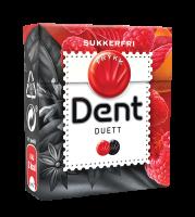 Dent CRUSH Lakris 25 g Sukkerfrie dragerte lakrispastiller Søtstoffer (xylitol 38%, maltitol, sorbitol, steviolglykosider), stabilisator (gummi arabikum), vann, ammoniumklorid, lakris, salt,