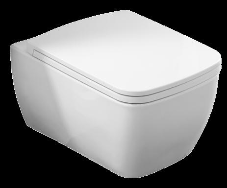 Vegghengt toalett gir bedre plass og tilgang til baderomsgulvet Vegghengte toaletter er kompakte og tar mindre plass enn de som står på gulvet.