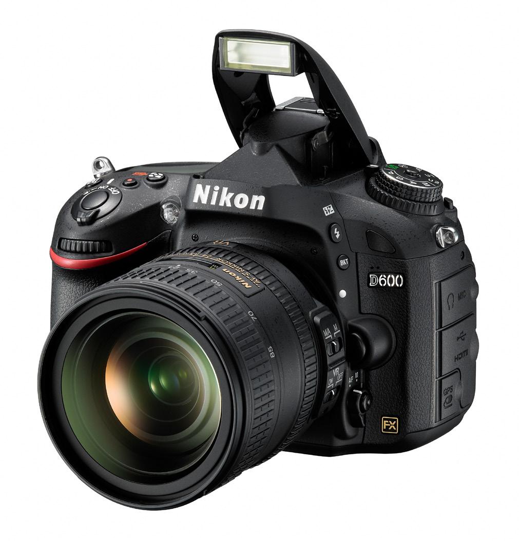 2 Kamera og opptak Populære kameramodeller i semiproff-segmentet: Canon EOS 7D og Nikon D600.