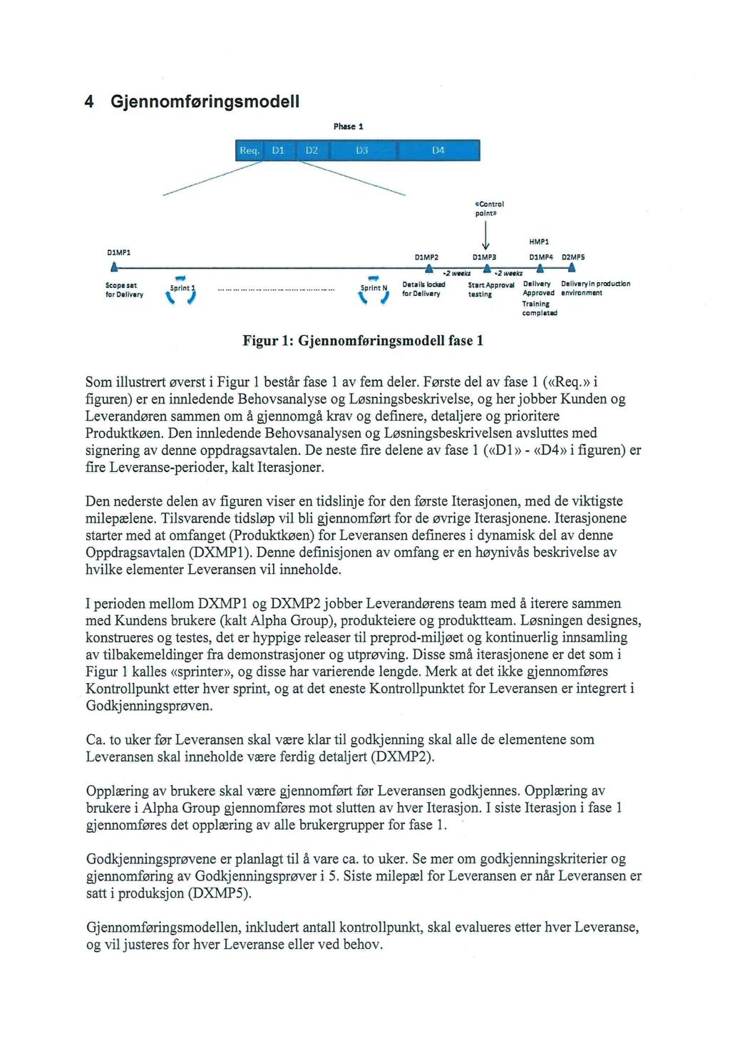 4 Gjennomforingsmodell Phase 1 Req.