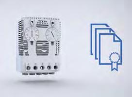 Forhåndsinnstilte eller justerbare løsninger Eldon tilbyr to alternativer for temperaturkontroll: forhåndsinnstilte og justerbare termostater.