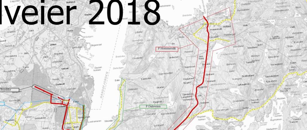 3.6. Prosjekt Hommersåk Trafikkregulering- og veivisningsskilting for å forbedre fremkommelighet, trygghet og komfort som anbefalt på Handlingsplan for sykkel side 8.