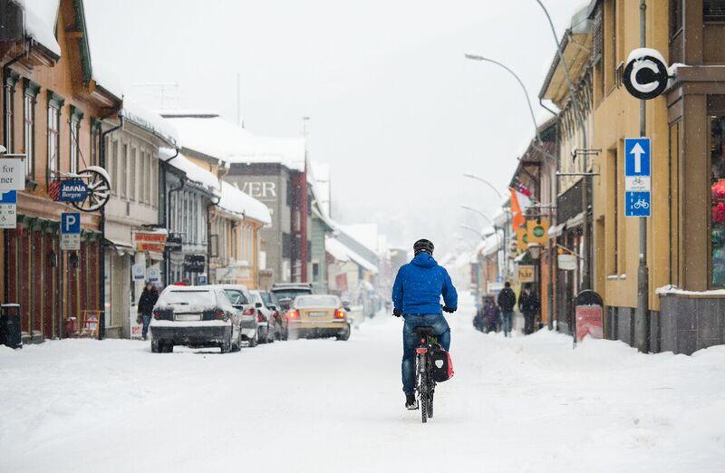 .. Oulu (Uleåborg): Med en sykkelandel