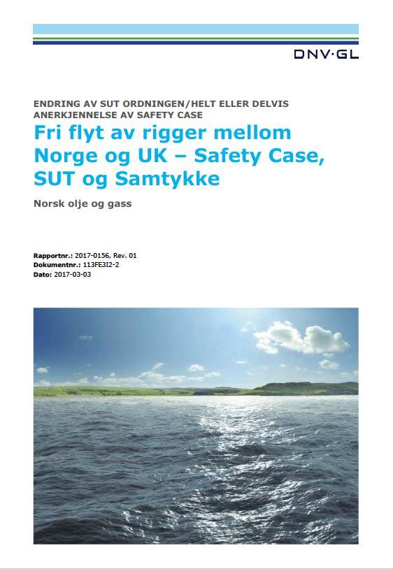 Mer informasjon om flytting av rigg Forskjellen i rigg rate mellom UK og Norge har drevet frem ønsket om