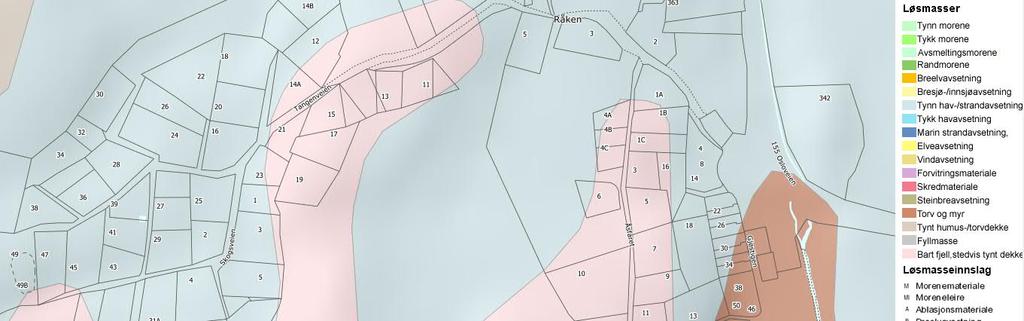 BY18, Ytre Enebakk Side 5 Geologi Topografi og kvartærgeologi. Berggrunnen i området består av gammelt grunnfjell som generelt er svært hardt.