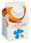 TINE Laktosefrie produkter melk TINE Laktosefri Helmelk 3,5 % 1 liter D-pak: 10. EPD-Nr: 4577706 Varenr. 5676, Coopnr.