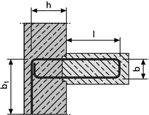 Comax bøyletyper l b1 Type W Type BA Type H l l b1 h1 Type KH Type K Type S1 l l b Type B Type