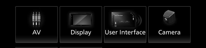 Konfigurere Displayoppsett 1 Trykk på [FNC]-tasten. hhoppsprettmenyen vises. 2 Trykk [SETUP]. hhsetup-skjermbildet vises.