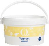 » Q Yoghurt skogsbær 2,5 kilo Q Yoghurt jordbær 2,5 kilo Q Yoghurt vanilje 2,5