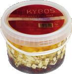 olje/krydder 3 kilo Fetaost naturell lake Kybos Fetaost tomater lake