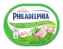603811 Philadelphia cheese 200 gram MONDELEZ