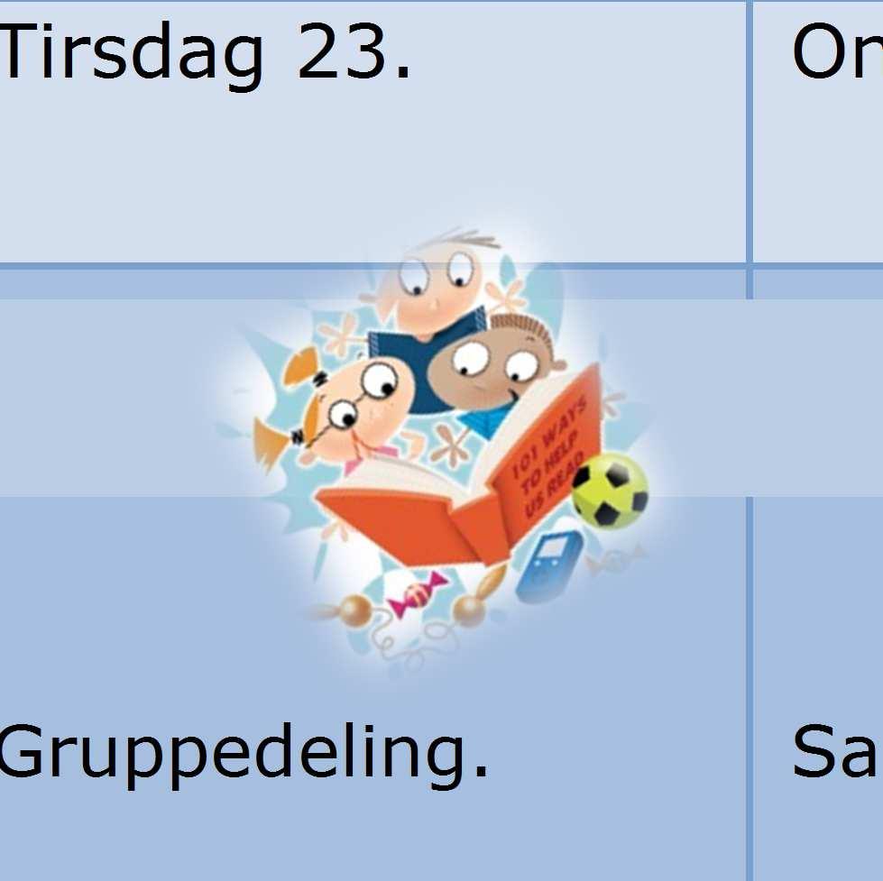 Uke:42 Uke:43 Mandag 15. Tirsdag 16. Onsdag 17.