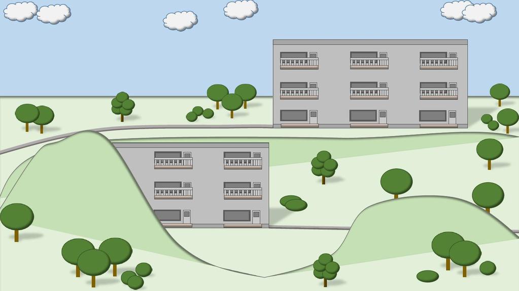 2018 (Bruk egen logo) Nøkkelinformasjon: PlanID: 2194010000 Gnr/Bnr: 124/42 Antall boenheter: 60 Avfallsløsning: Nedgravde bunntømte containere + Returpunkt Boligtype: Blokk og eksisterende