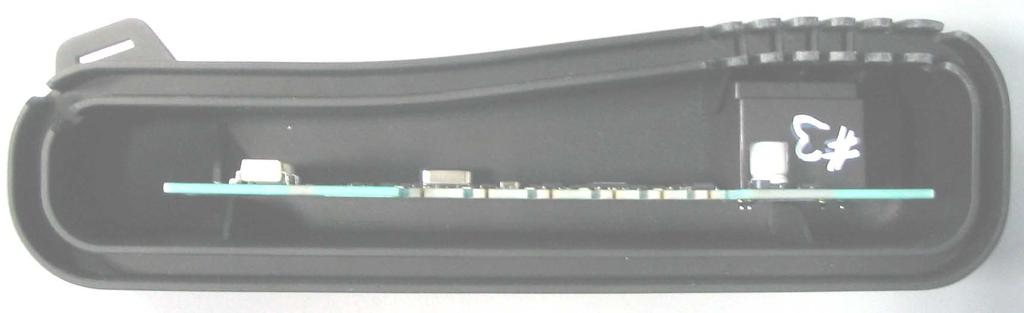 Forbindelser og gjennomføringer på gryteregistreringen Gul lederkordel til 6 pol. kabelen føres gjennom Brun lederkordel til 6 pol.