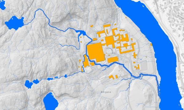 Dataverktøy Eksempel: Urban flom ArcGIS script Fritt