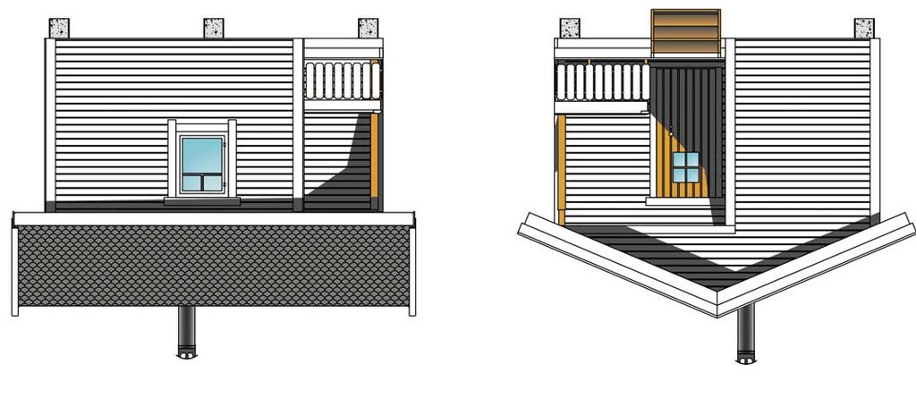 Sauna 24 kvm ( 4,8 x 5,0 m )