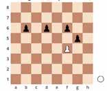 Ulv og sau Et gøyalt minispill på sjakkbrettet 1. Utgangsstillingen 2. Slik flytter brikkene Alle brikkene flytter ett skritt diagonalt (på skrått) på de svarte feltene.