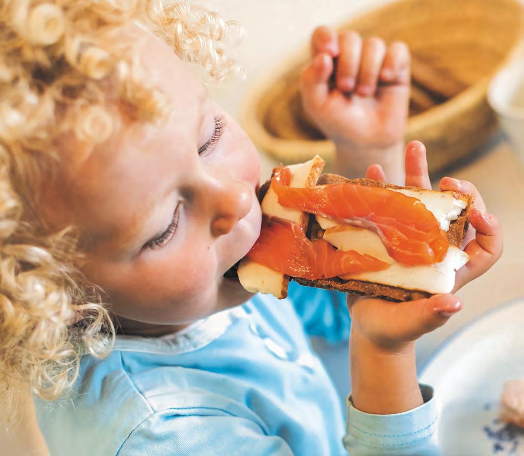 Sjømat er et sunt og godt alternativ til både frokost og lunsj, men blir ofte «glemt» på grunn av upraktisk emballasje.