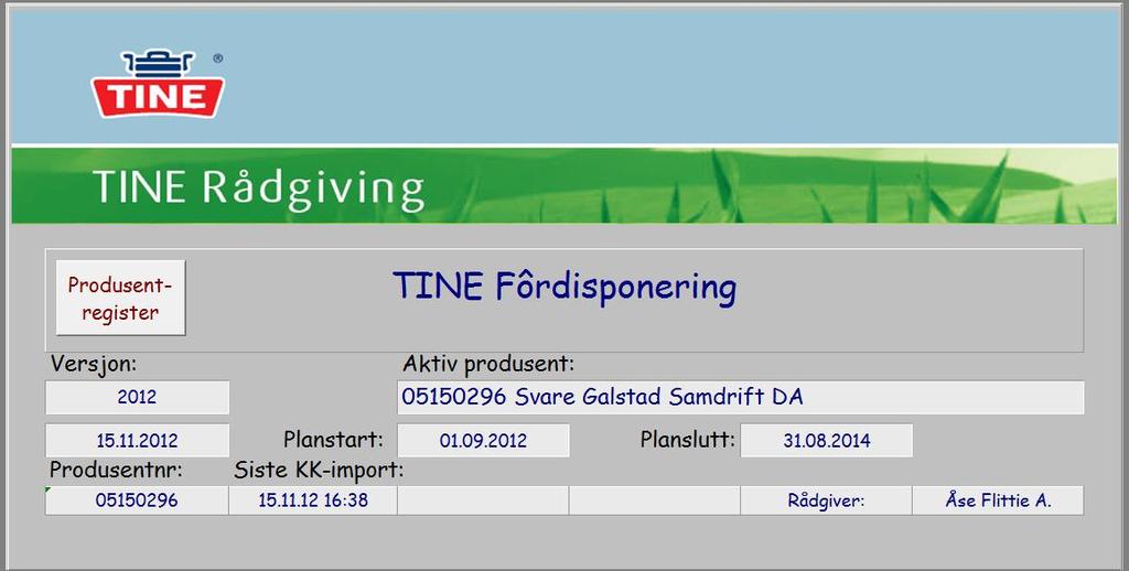 Detaljeplanlegging Hvordan fordele grovfôret gjennom vinteren og hvor mye