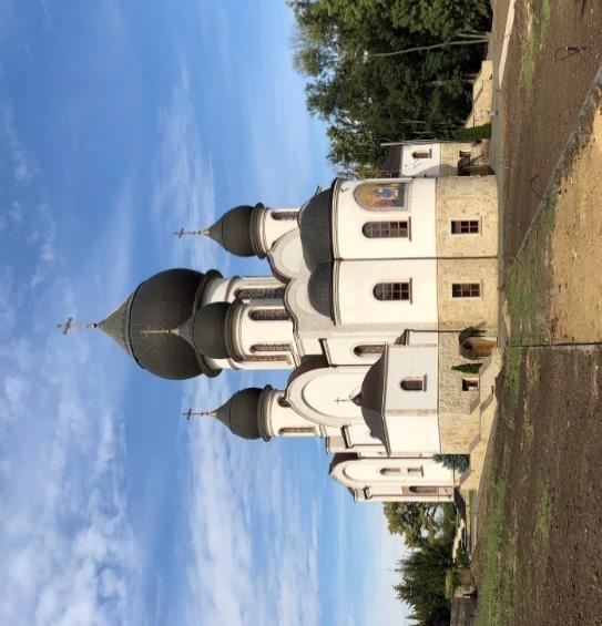 Klosteret ble etablert i 1997 og er russisk ortodoks.