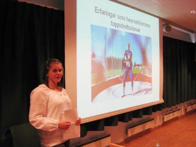Sport Døveidrettsseminaret 2010 Trude Raad inspirerte med sine erfaringer som hørselshemmet idrettsutøver.