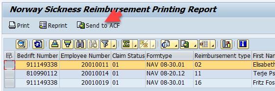 Inntektsmelding fase 1 Erstatter dagens PDF med generering av XML fil for sending via ACF