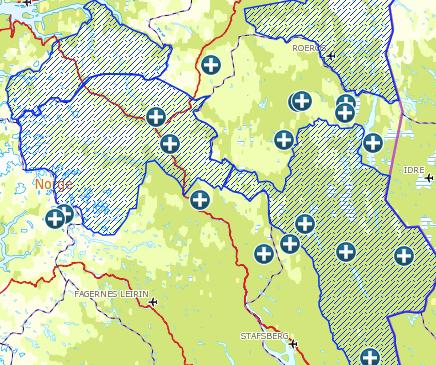 sau i Oppland. Det er en betydelig nedgang sammenlignet med nivået i 2014/15 (figur 5 og tabell 3).