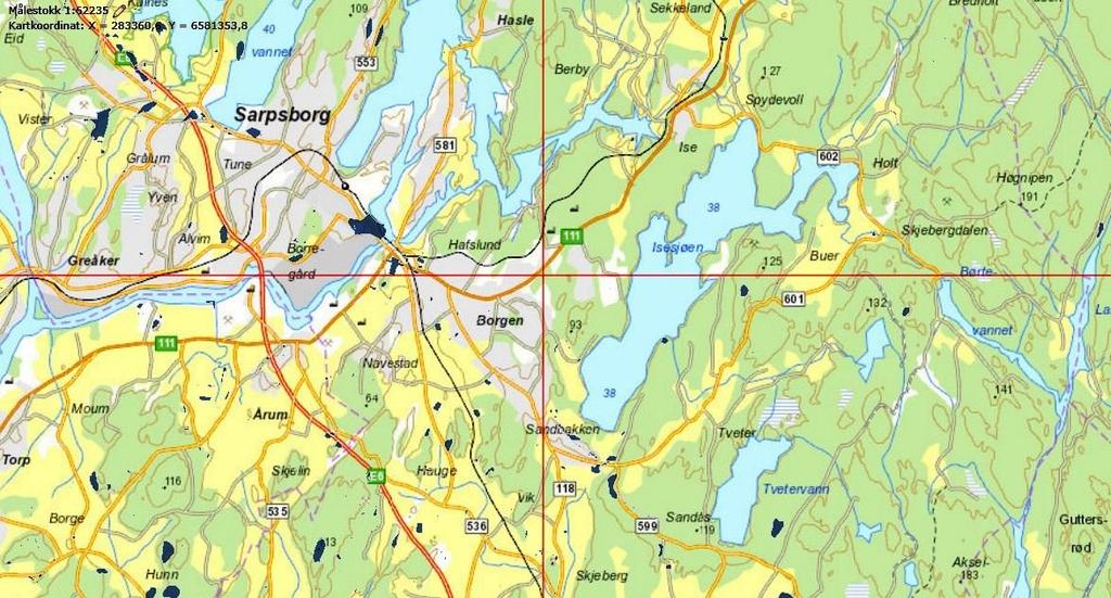 RAPPORT FRÅ ARKEOLOGISK REGISTRERING Kommune: Sarpsborg Gardsnamn: Børget østre Bruksnamn: Berget Gnr./bnr.