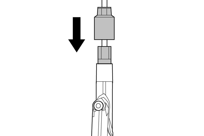 BREMSER (HYDRAULISK SKIVEBREMS) 7. Stram koblingsbolten med en 8-mm nøkkel. 9. Fjern bremsehendelmotholdet. (A) 8 mm nøkkel 8 mm nøkkel 5 7 Nm 8. Vask vekk alle oljerester og fest slangedekslet.
