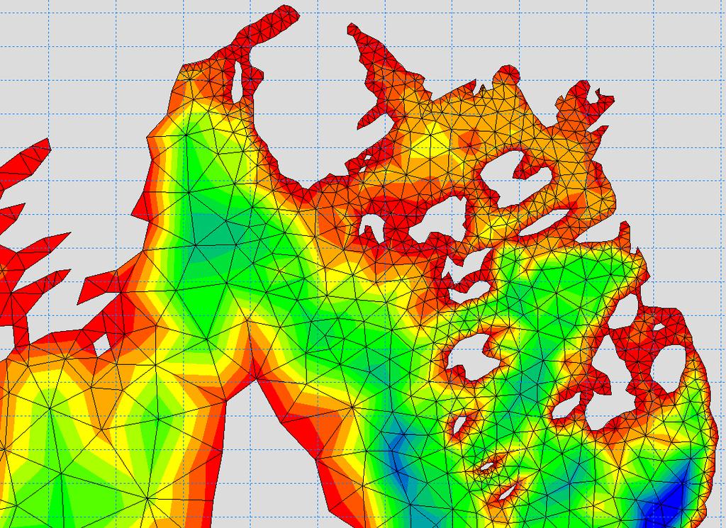 Modellen er fysisk basert Randvilkår fra Oscarsborg Bunngeometri Meteorologiske data Avrenning fra