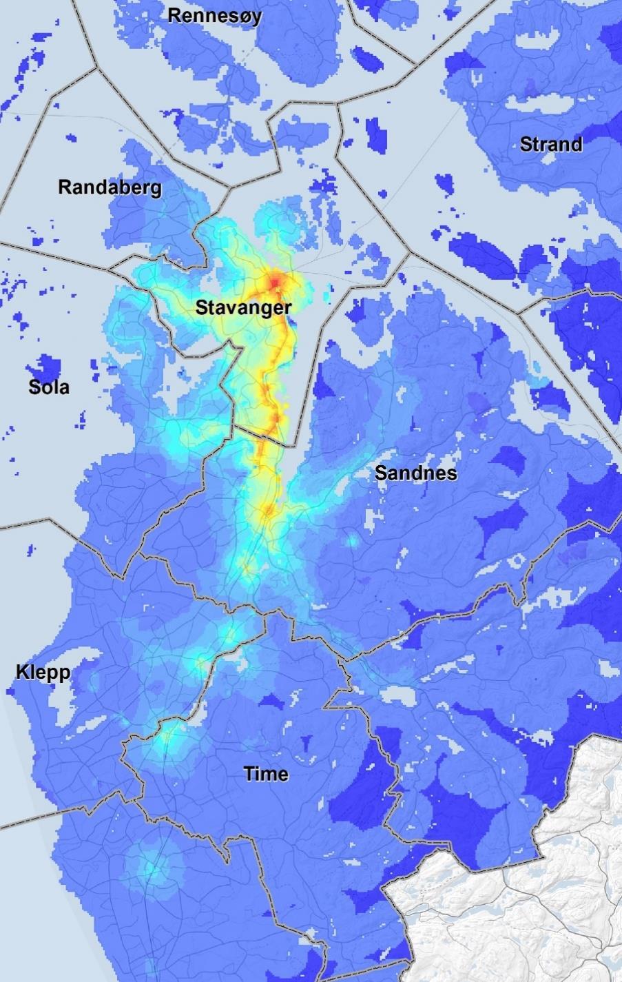 Nærmere 60.000 daa ledige utbyggingsområder.