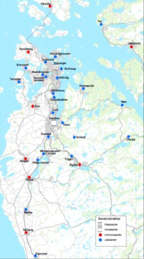 Senterstruktur Tema i ATP-planene