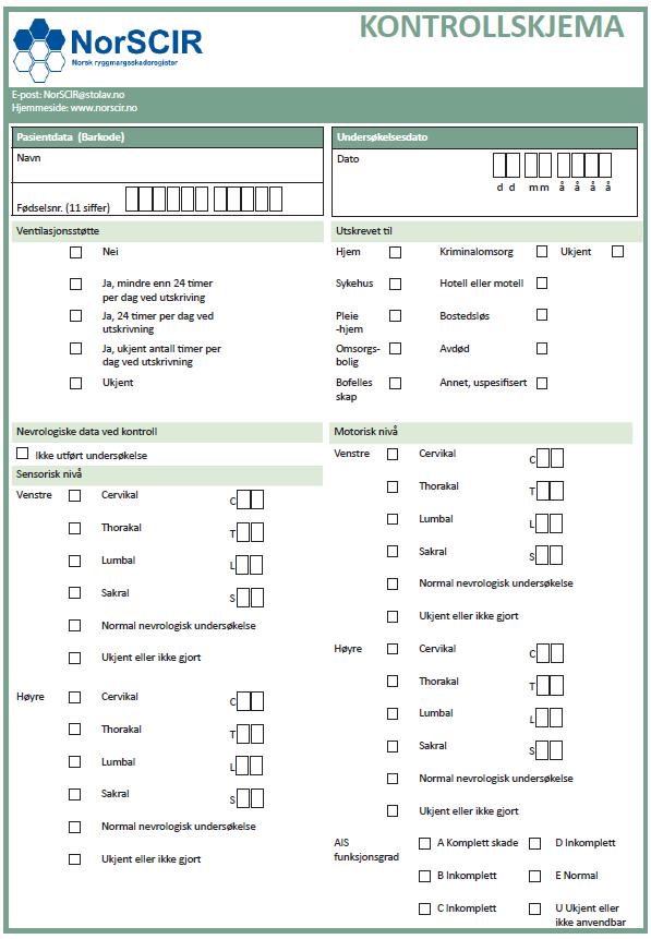 Vedlegg 5 NorSCIR