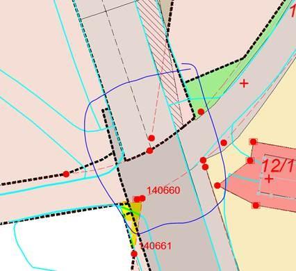 Planavgrensning (tilliggende planer, veier og veikryss, ubebygde tomter, hele delområder, utvidelser som ikke medtas ved gebyrfastsettelse ) Tilbakemelding fra GIS-gruppen i forkant av møtet: «Vest