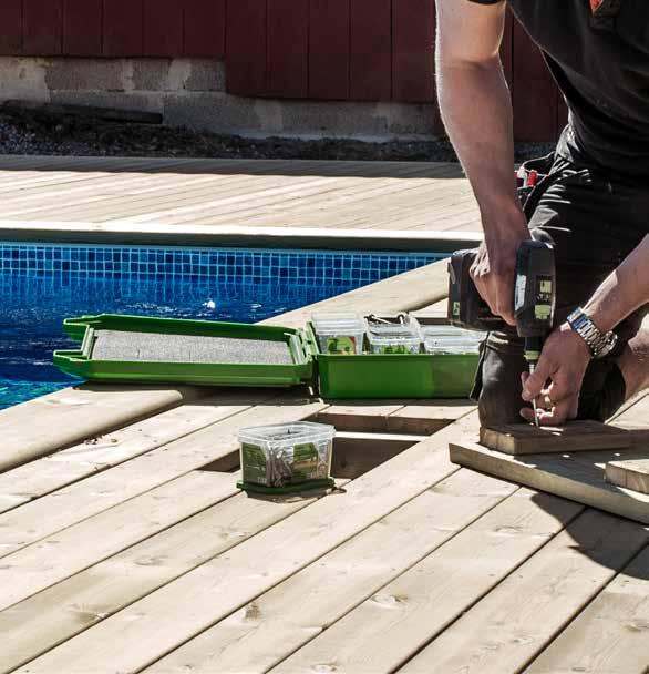 GUIDE TERRASSE KONSTRUKSJON OG MONTERING VALG AV