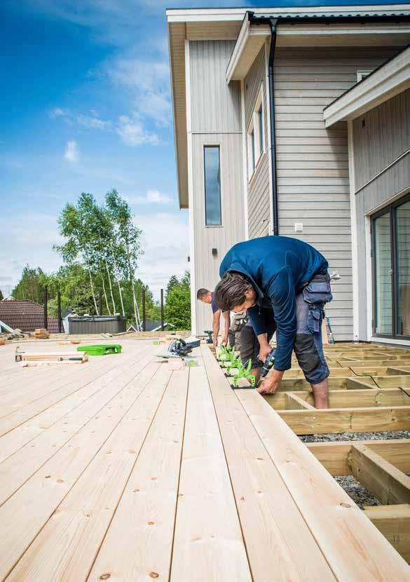 30 31 HDS HIDDEN DECKING SYSTEM MONTERINGSANVISNINGER: TERRASSE UTEN