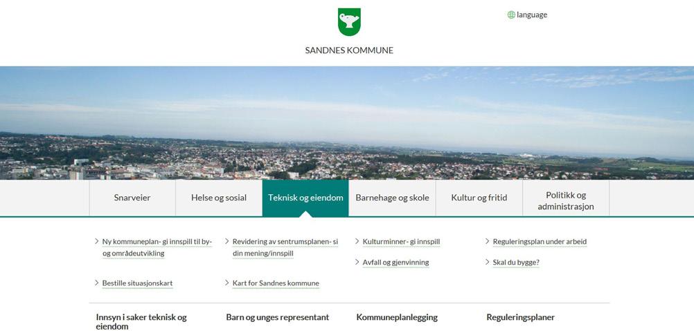 INFORMASJON SANDNES KOMMUNES HJEMMESIDE Det er opprettet en egen side for den pågående revisjonen av sentrumsplanen på Sandnes kommune sin hjemmeside.