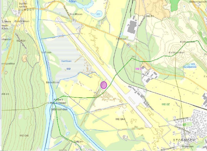 6.3 Sedimenter Det er ikke tatt prøver av ferskvannssedimenter ved Røros lufthavn. 6.4 Vann Ved Røros lufthavn ble det i 2011 og 2012 gjort analyser av både grunnvann og overflatevann.