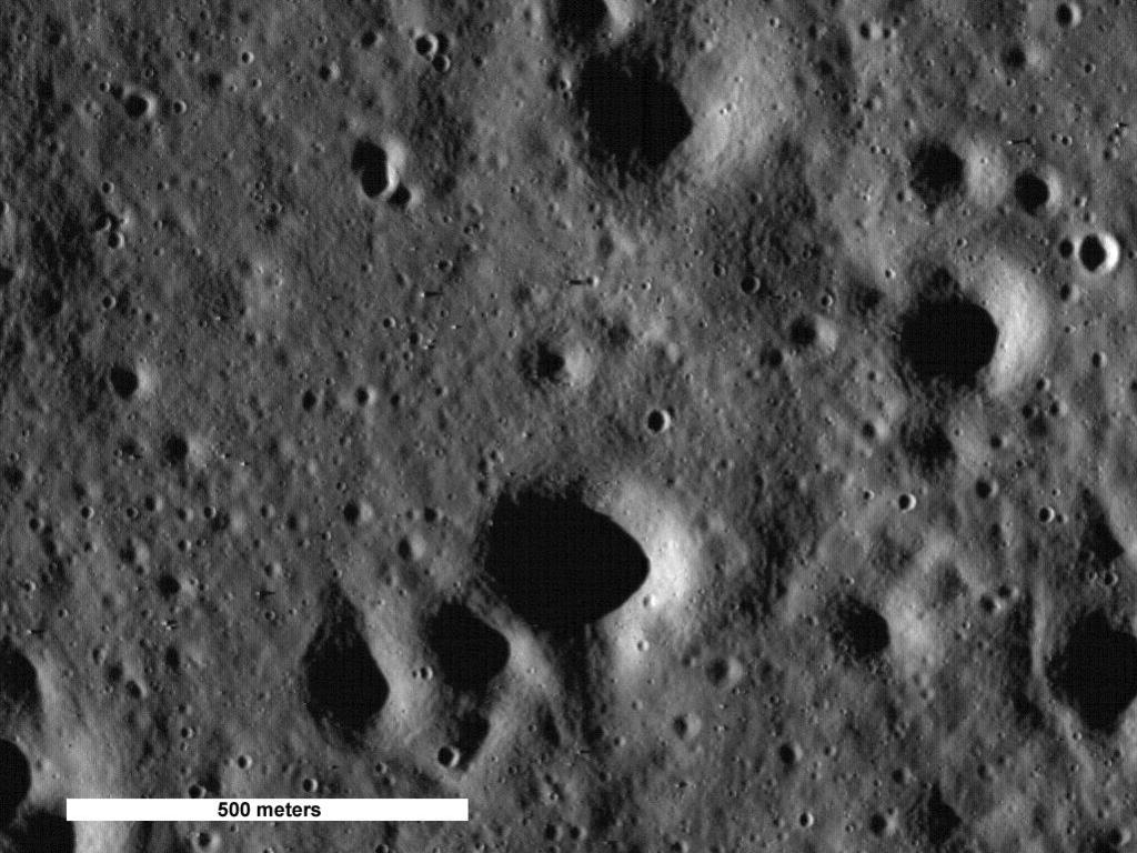 Kratere i alle størrelser