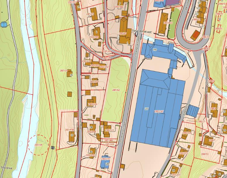 Innledning VA-rammeplanen angår eigendom gnr. 287/bnr. 62 m.fl. Arnatveitvegen. Planområdet ligger i Bergen, Bergen kommune.