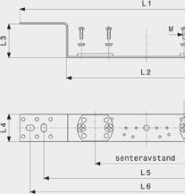 senteravstand L1 L2 L3 L4 L5