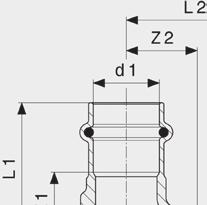 ProfipressT-stykke Modell2418 Art.nr.