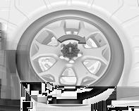 med en forlengelsesbolt fra verktøyvesken 3 220. Slik skifter du bolten: 4. Sett stroppen gjennom eikene på hjulet som vist på bildet. 5.