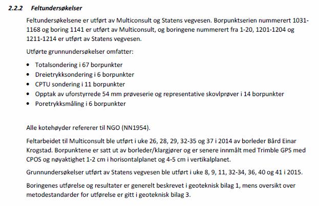 Stedfesting i rapporter