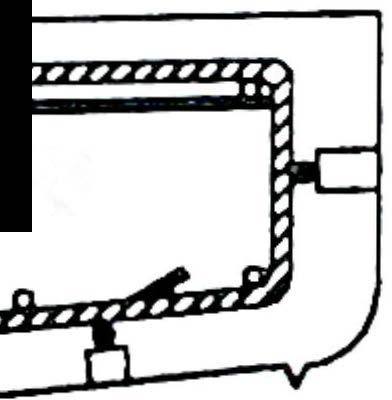 Innvendig monteringsstang Armeringsstol monteringsstenger Overdekning - ok. dekke: 65 :t 15 mm - ok.