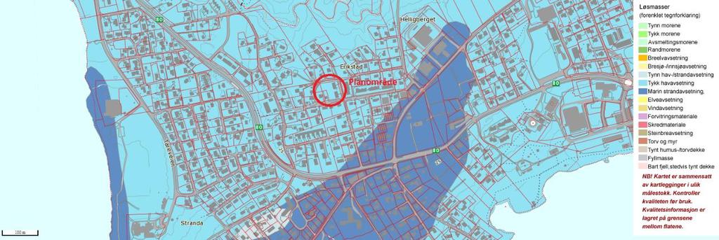 Rambøll Norge AS er engasjert for å utføre en geoteknisk vurdering til reguleringsplan. 2. Utførte grunnundersøkelser Det er utført grunnundersøkelser inne på planområdet.