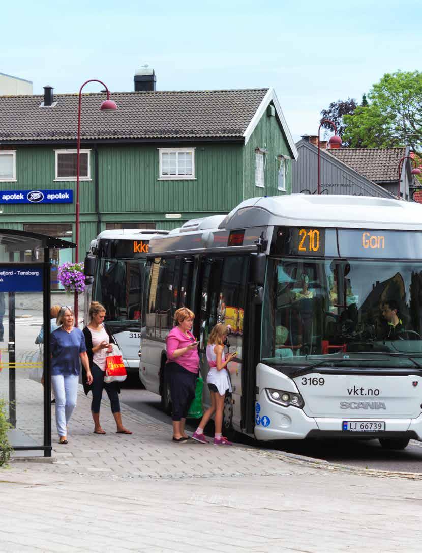 Flere busser i rute VKT har siden 2014 målt punktligheten på alle ordinære ruter i fylket.