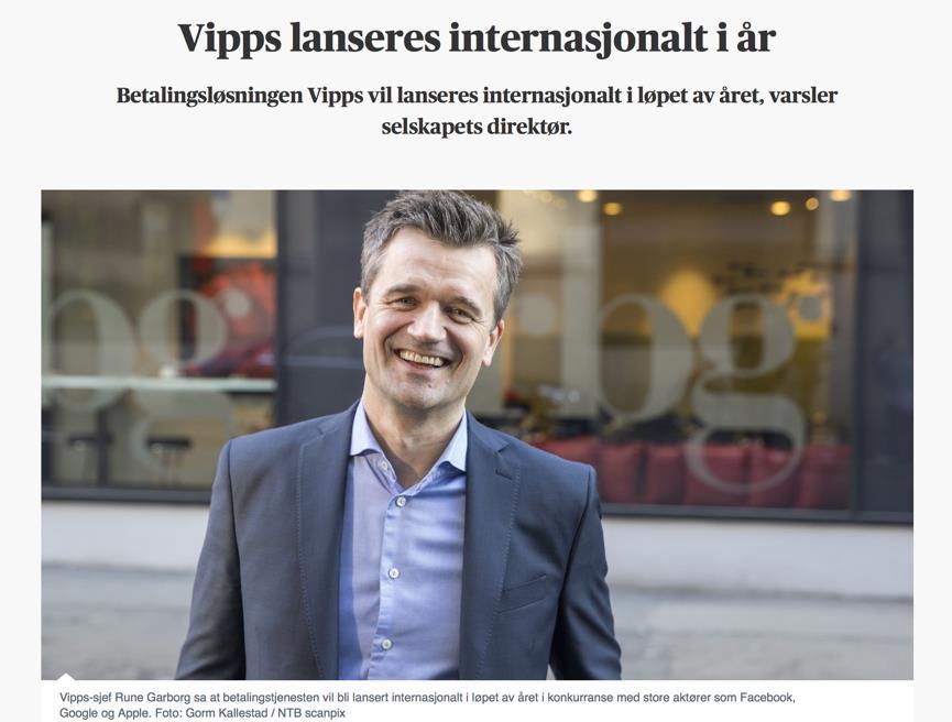 Teknologi Har virksomheten finansiell