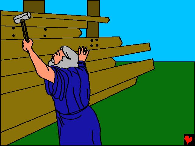 Noah bygget likevel.